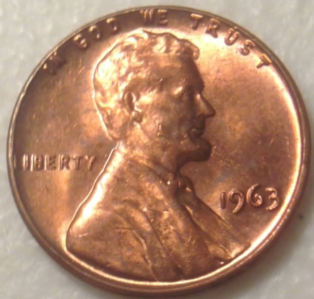 1963-No-Mint-Mark-Beautiful-Coin